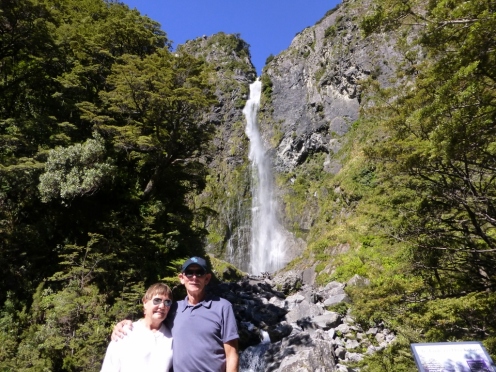 Devil's Punchbowl waterfall hike at Arthur's Pass