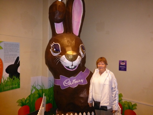 Visiting the Cadbury chocolate factory in Dunedin